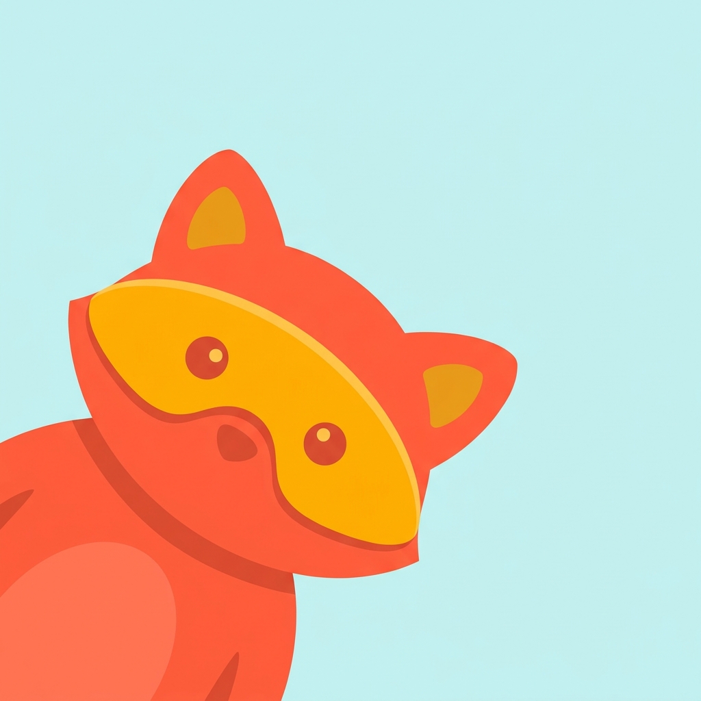 Bandit the Trend Scavenger Mascot